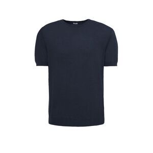 MALO Men's Short Sleeve Crew Neck Knit Top Men MARINO T-Shirts